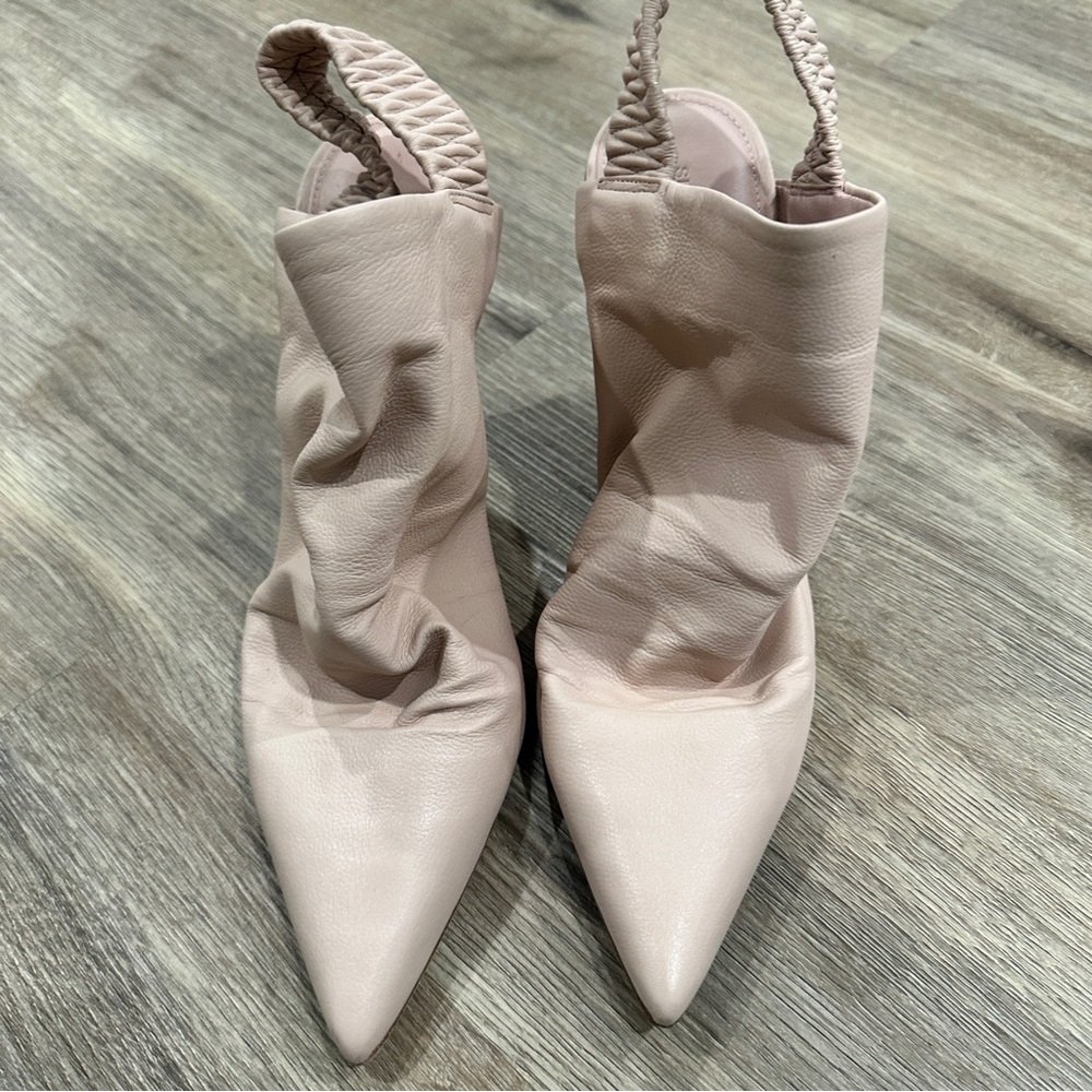 {preloved} Sigerson Morrison Cream  Women's Mules - Picture 2 of 9